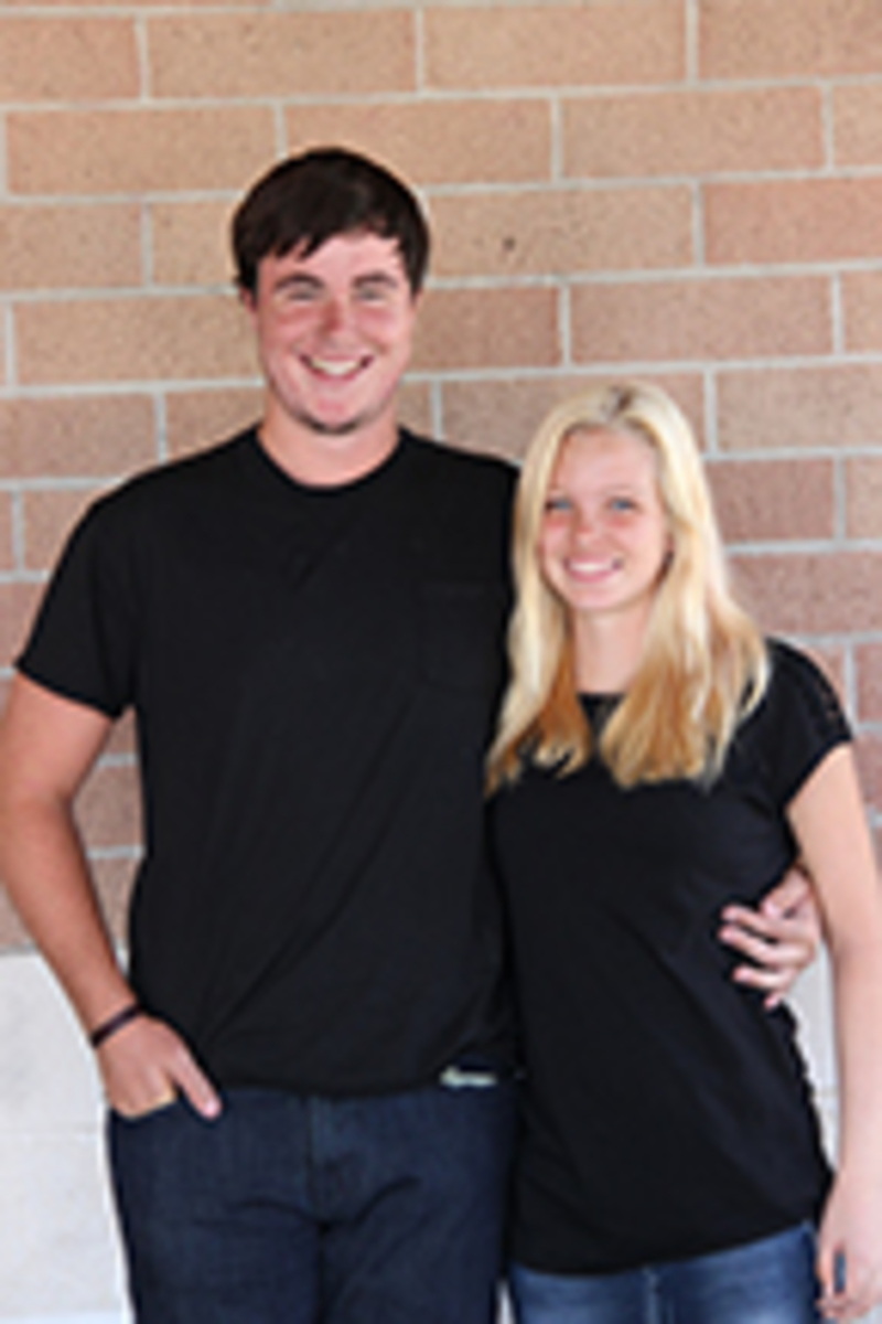 Senior nominees Nello Kotyuk and Kat Cuthbertson